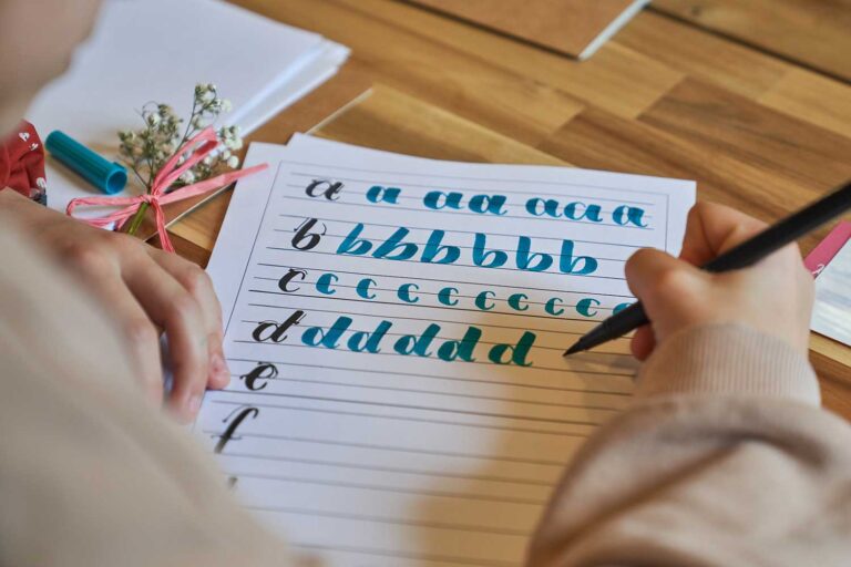 Handlettering Schriftarten