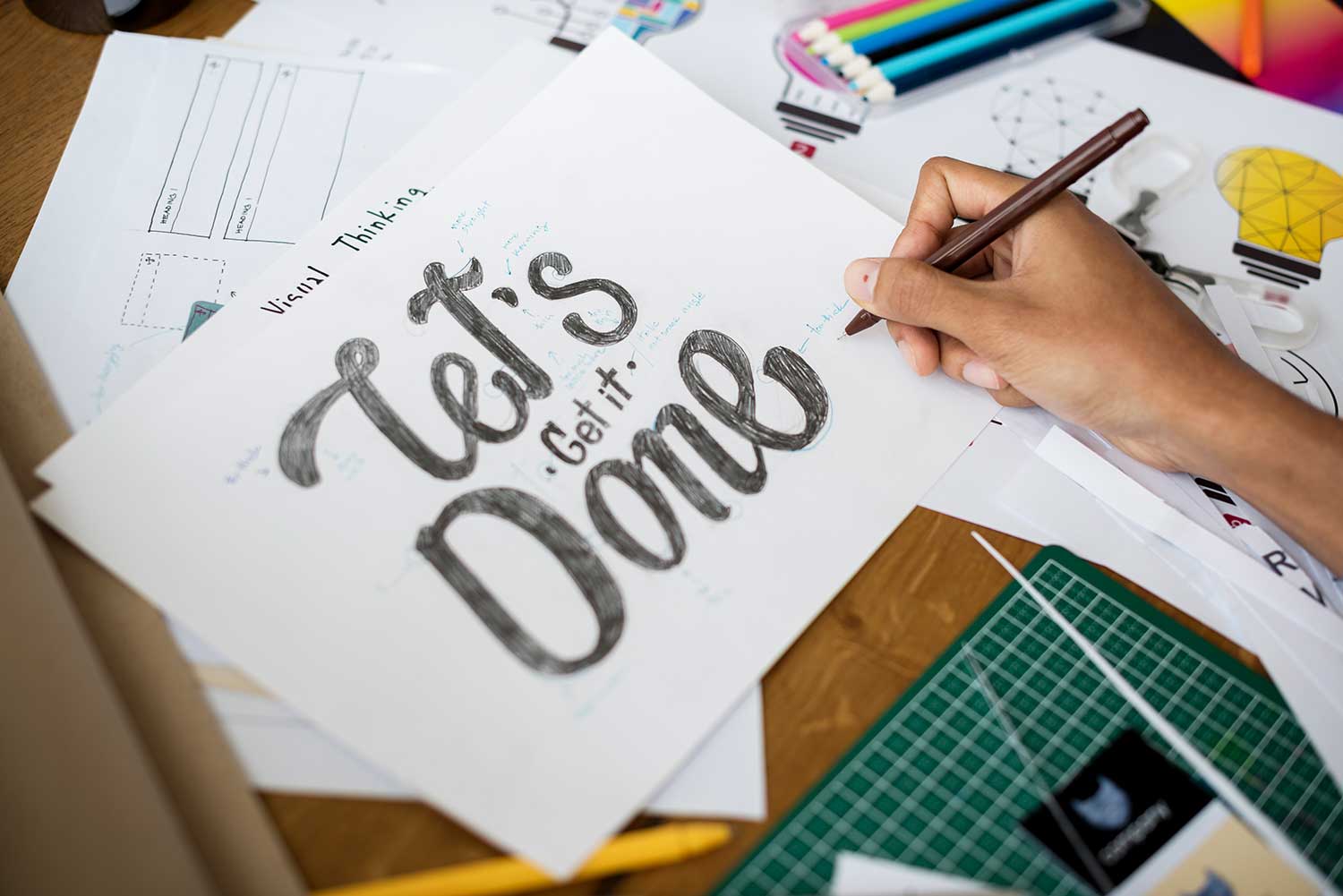 Was ist Handlettering