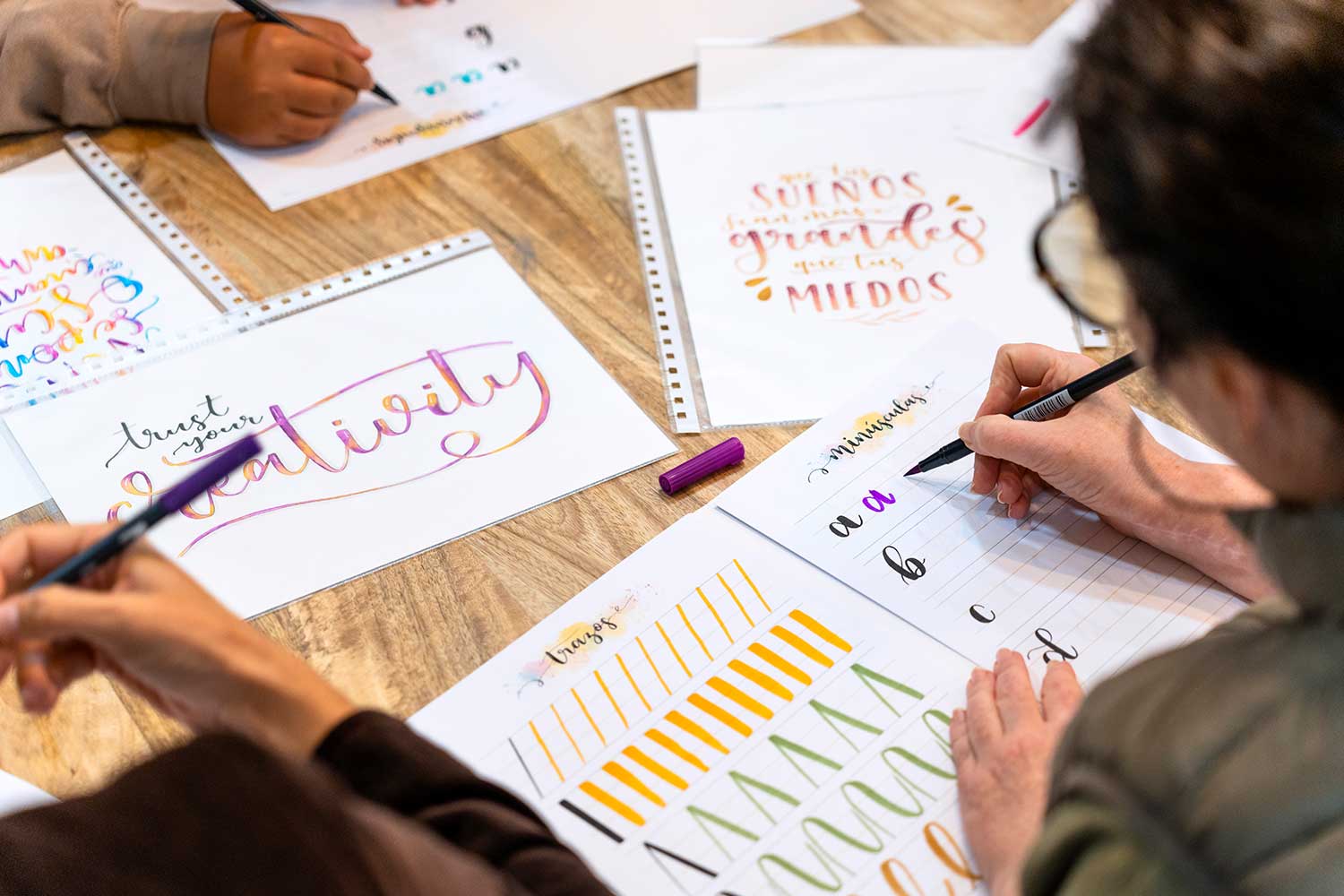 Handlettering Happy Birthday