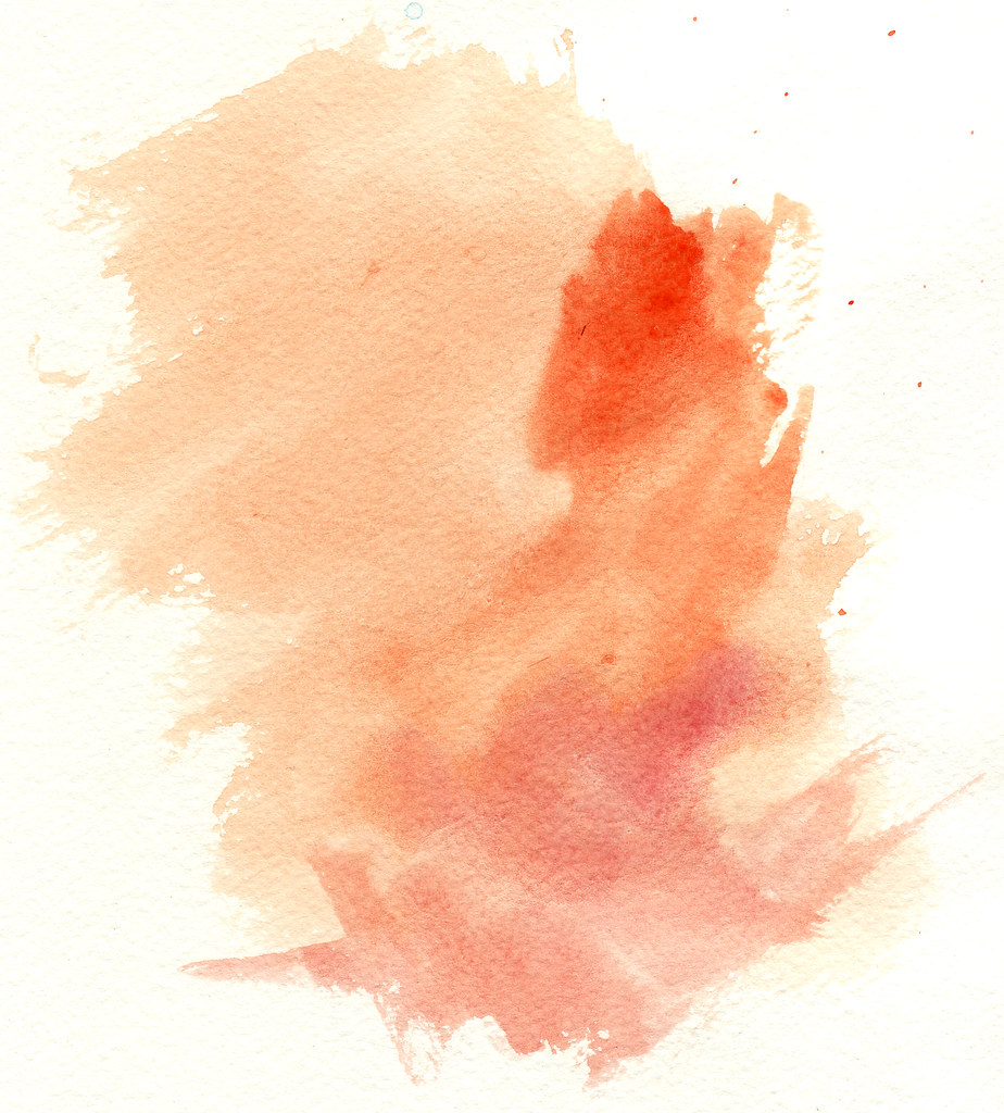 Nahaufnahme von strukturiertem Aquarellpapier mit Farbverläufen